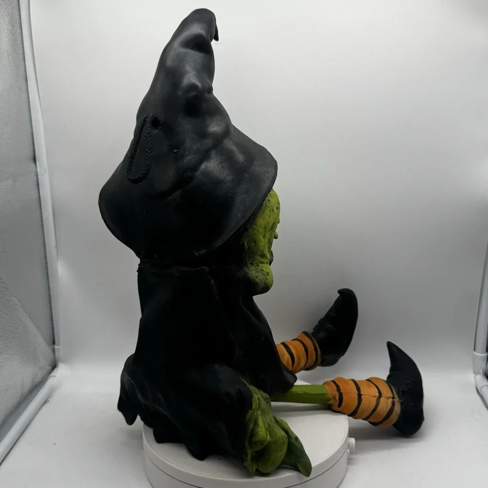Halloween Rubber Hanging Witch 21